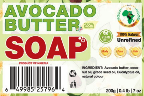 6 x Avocado Butter Soap​