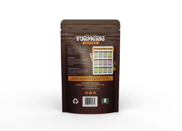 6 x Turmeric Body Scrub - Image 2