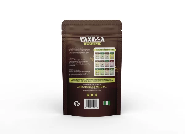 6 x Vanilla Body Scrub - Image 2